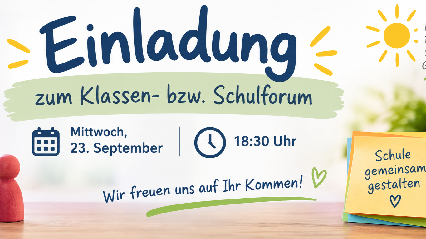 Einladung Schulforum